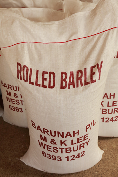 Oats and rolled oats are a popular grain from Barunah